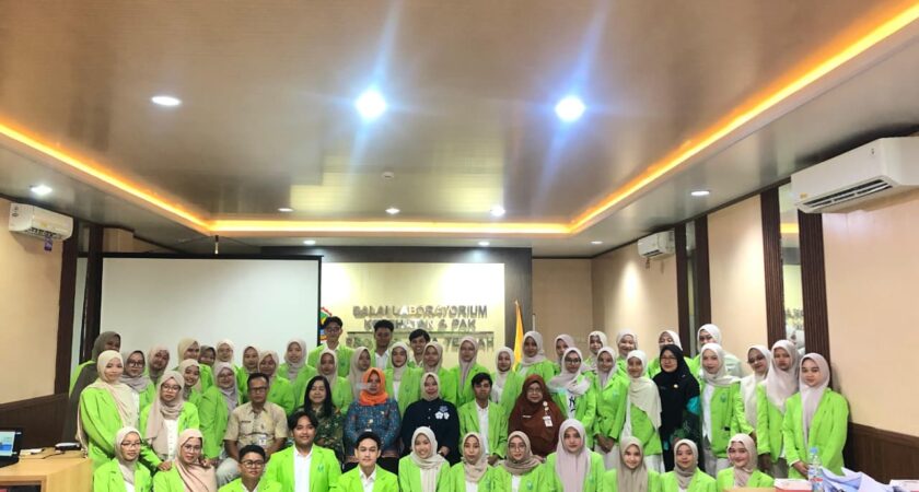 HMJ Gizi Uin Walisongo Kunjungi Balai Laboratorium Kesehatan dan PAK Semarang.
